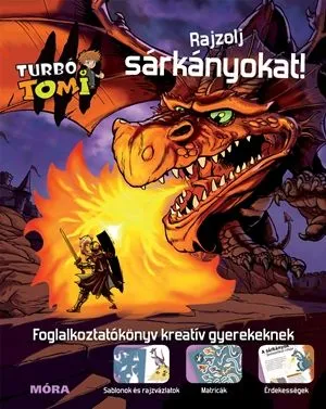 Alacsony ár Turbó Tomi - Rajzolj sárkányokat! - Foglalkoztatókönyv kreatív gyerekeknek