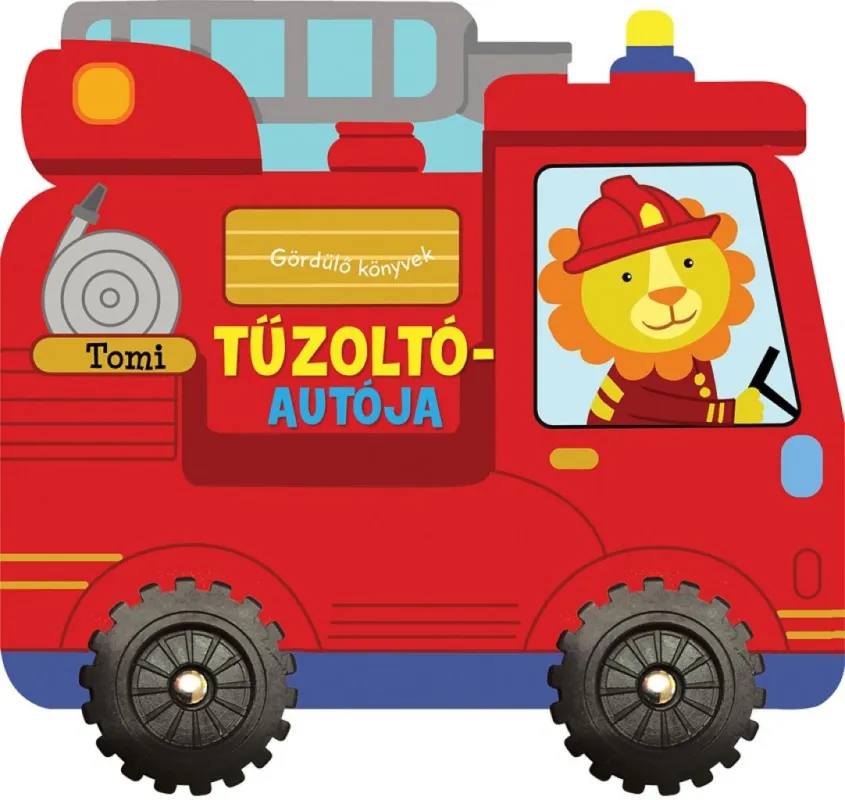 Gördülő könyvek - Tomi tűzoltóautója Kedvezmény