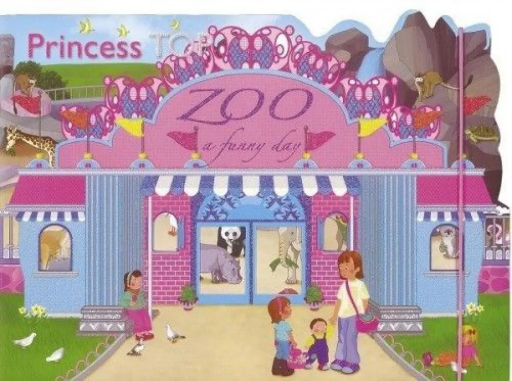 Princess TOP - ZOO: a funny day (pink) Különleges ajánlat