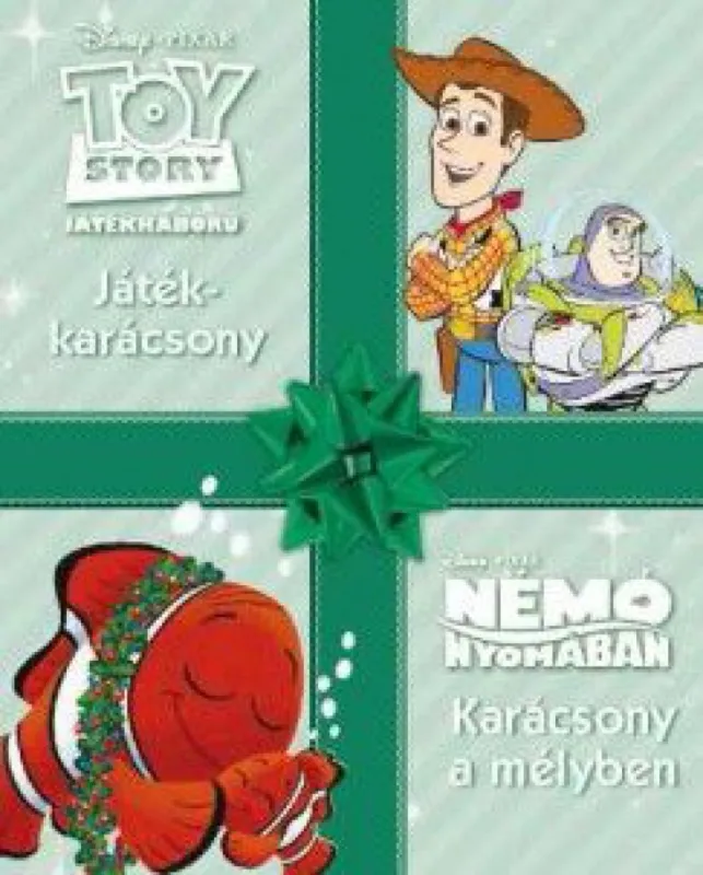 Disney mesék - Toy story - Játékkarácsony - Némó nyomában - Karácsony a mélyben Árengedmény