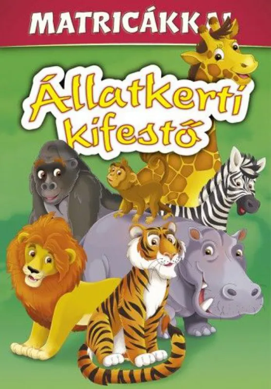 Kihagyhatatlan ajánlat Állatkerti kifestő matricákkal