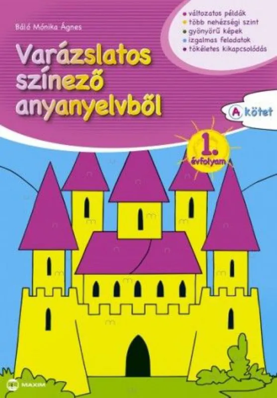 Varázslatos színező anyanyelvből 1A Újdonság