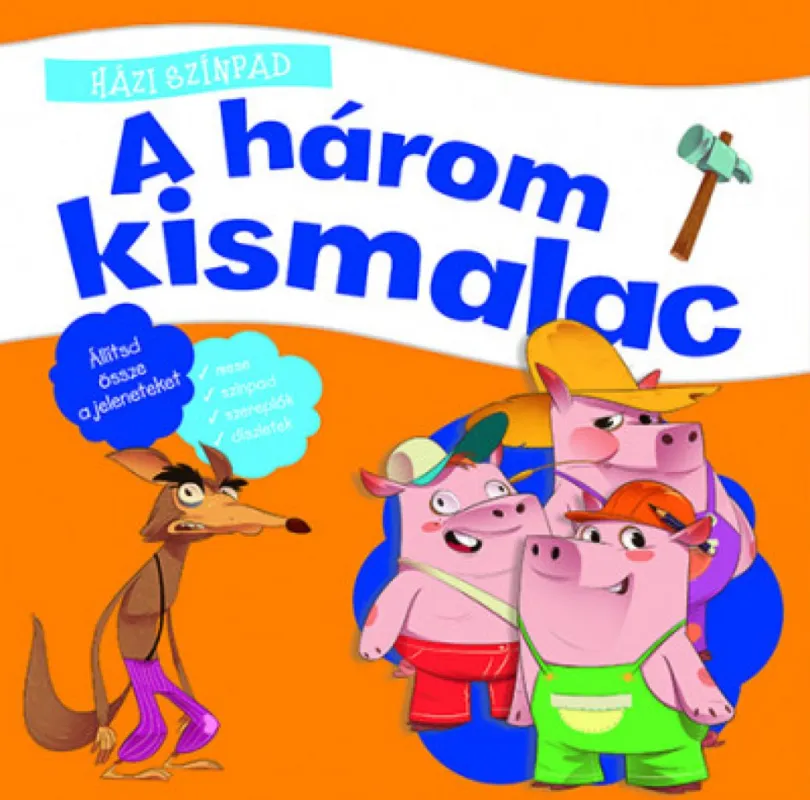 Házi színpad - A három kismalac Akciós ár