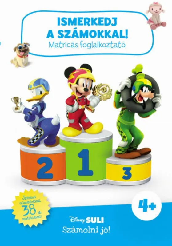 Ismerkedj a számokkal! - Matricás foglalkoztató - Disney Suli Számolni jó! Ajánlat