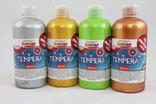Metál tempera festék 500 ml, ezüst Exkluzív ajánlat
