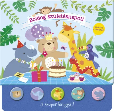 Hangos cimborák - Boldog születésnapot! Gyors szállítás