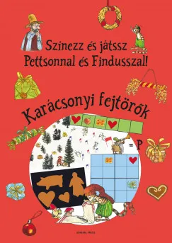 Népszerű Színezz és játssz Pettsonnal és Findusszal! - Karácsonyi fejtörők