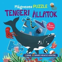 Mágneses puzzle - Tengeri állatok Legnépszerűbb