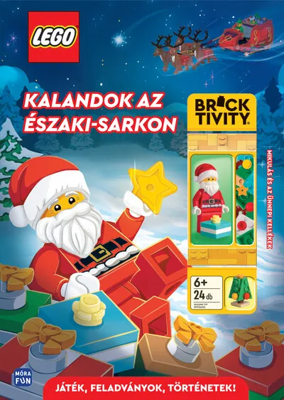 Biztonságos fizetés Lego - Kalandok az Északi-sarkon - Mikulás és az ünnepi kellékek minifigurával
