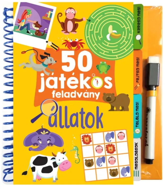 Kedvezményes ár 50 játékos feladvány - Állatok