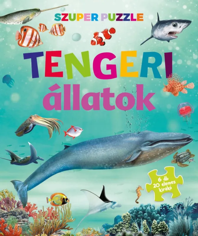 Szuper puzzle - Tengeri állatok Kiárusítás