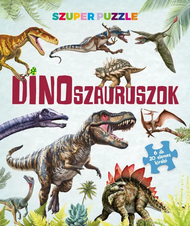 Gyors kiszállítás Szuper puzzle - Dinoszauruszok