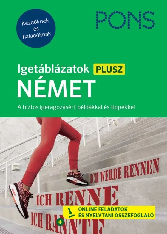 Csak ma PONS Igetáblázatok PLUSZ NÉMET