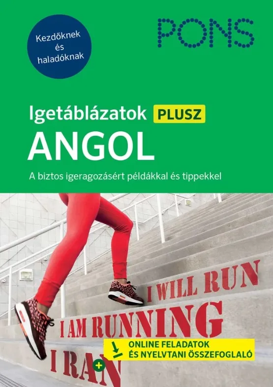 Expressz szállítás PONS Igetáblázatok PLUSZ ANGOL