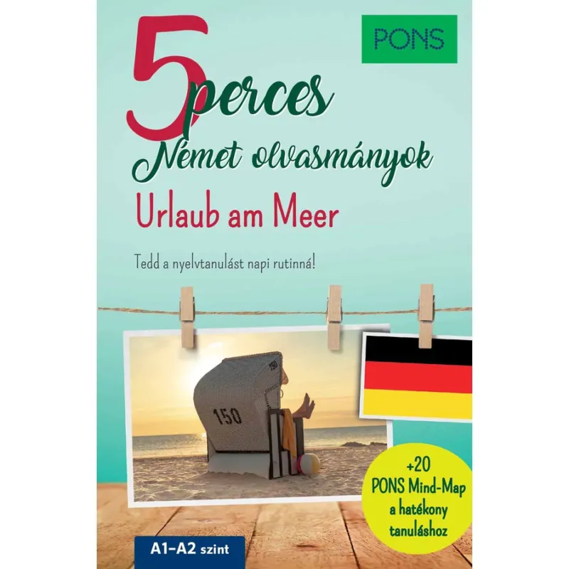 Bestseller PONS 5 perces német olvasmányok - Urlaub am Meer