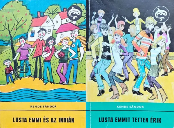 Expressz szállítás 2 db Lusta Emmi kötet: Lusta Emmi és a szerelem + Lusta Emmit tetten érik