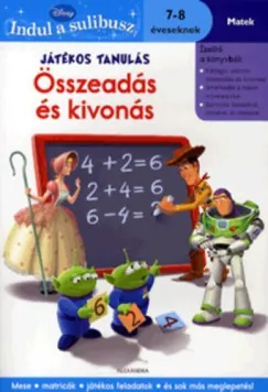 Biztonságos fizetés Játékos tanulás: összeadás és kivonás (Toy Story) - 7-8 éveseknek