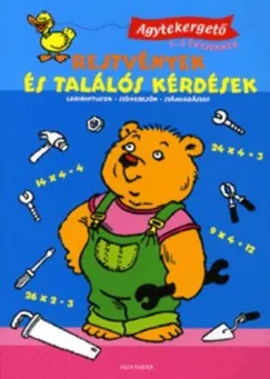 Rejtvények és találós kérdések - Agytekergető 7-9 éveseknek - Labirintusok, szókeresők, számvadászat Prémium