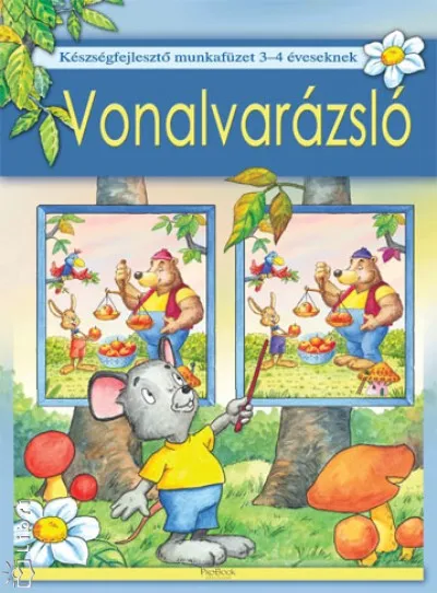 Népszerű Vonalvarázsló - Készségfejlesztő munkafüzet 3-4 éveseknek
