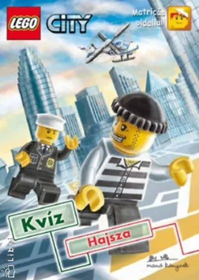 Lego City kvíz - Hajsza - Matricás oldallal! Újdonság