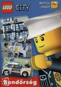 Azonnali szállítás Rendőrség - Lego City - Matricás oldallal!