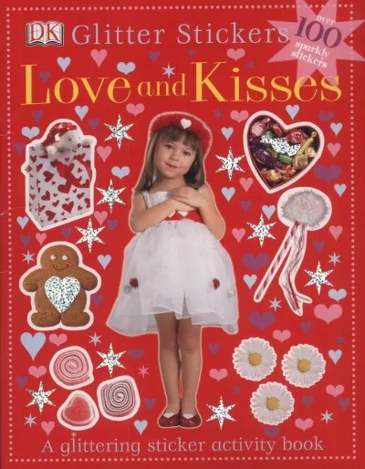 Utolsó esély Love and Kisses - A glittering sticker activity book