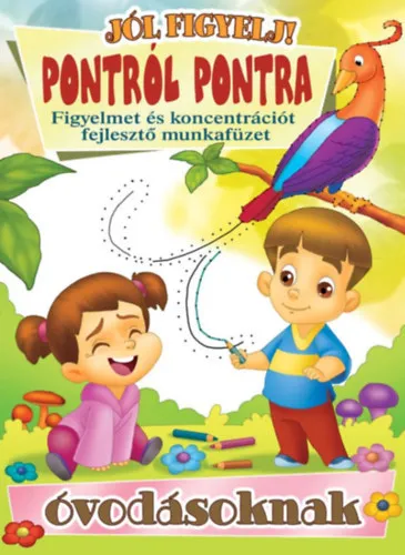 Gyors szállítás Pontról pontra - Figyelmet és koncentrációt fejlesztő munkafüzet óvodásoknak