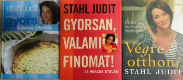 Legjobb ár Gyorsan, valami finomat! + Végre otthon + Gyors házias ételek (3 db)