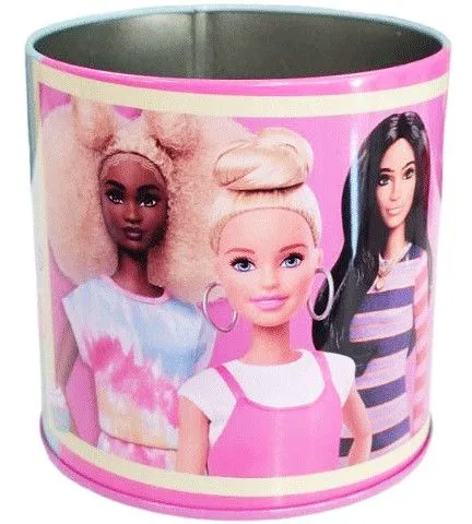 Barbie Happy Thoughts fém ceruzatartó 10,5 cm Szezonális akció