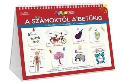 A számoktól a betűkig - Szórakoztató tudástábla - Suliváró (új kiadás) Expressz szállítás