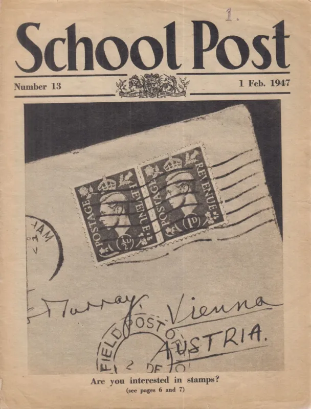 School Post 1 Feb. 1947 Kiárusítás
