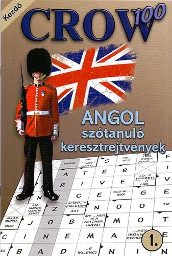 Crow 100 1. - Angol Szótanuló Keresztrejtvények - Kezdő Árengedmény
