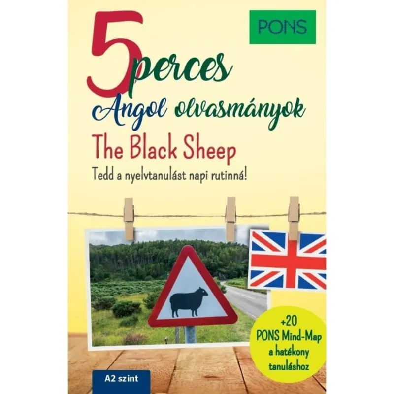 PONS 5 PERCES ANGOL OLVASMÁNYOK THE BLACK SHEEP Kedvezmény