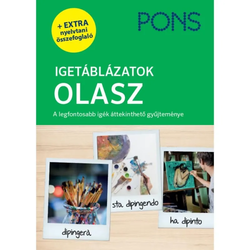 PONS IGETÁBLÁZATOK OLASZ- ÚJ+ EXTRA NYELVTANI ÖSSZEFOGLALÓ Vásárlói kedvenc