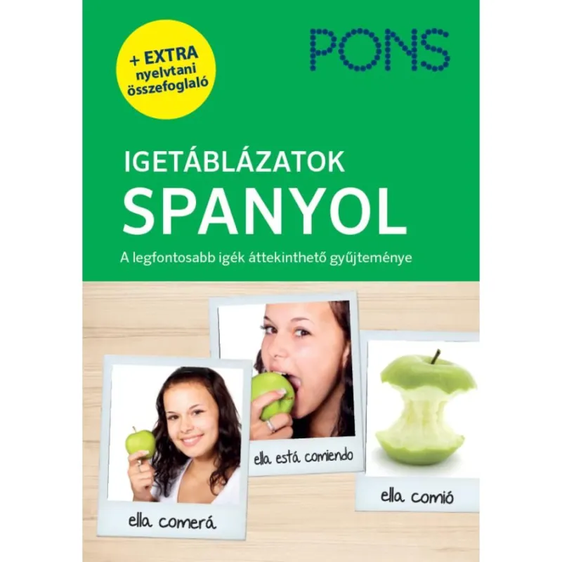 Legnépszerűbb PONS IGETÁBLÁZATOK SPANYOL- ÚJ+ EXTRA NYELVTANI ÖSSZEFOGLALÓ