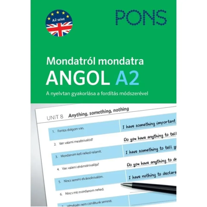 PONS MONDATRÓL MONDATRA ANGOL A2 Szezonális akció
