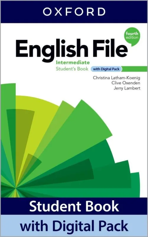 ENGLISH FILE 4E INTERMEDIATE SB + Digital Pack- Azonnali szállítás
